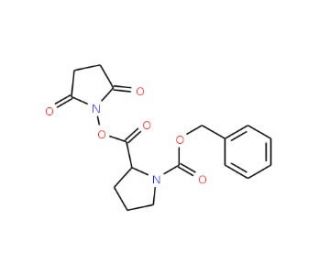 Z-L-Pro-OSu (CAS 3397-33-9) - chemical structure image