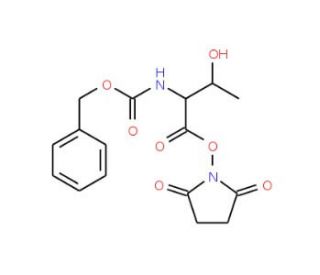 Z-L-Thr-OSu (CAS 76401-90-6) - chemical structure image