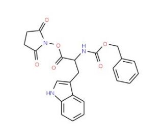 Z-L-Trp-OSu (CAS 50305-28-7) - chemical structure image