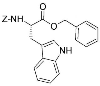 Z-L-tryptophan benzyl ester (CAS 69876-37-5) - chemical structure image