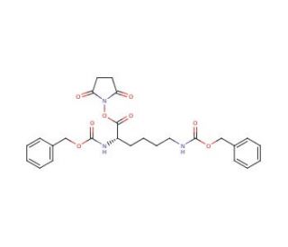 Z-Lys(Z)-OSu (CAS 21160-83-8) - chemical structure image