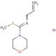 (Z)-[(methylsulfanyl)(morpholin-4-yl)methylidene](prop-2-en-1-yl)amine hydroiodide - chemical structure image
