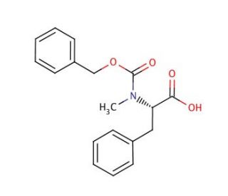 Z-N-Me-Phe-OH (CAS 2899-07-2) - chemical structure image