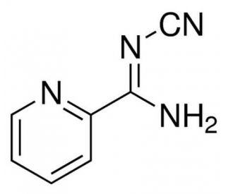 (Z)-N&prime;-Cyanopicolinimidamide (CAS 89795-81-3) - chemical structure image