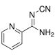 (Z)-N′-Cyanopicolinimidamide (CAS 89795-81-3) - chemical structure image