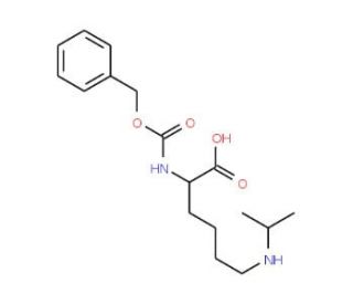 Z-Nepsilon-isopropyl-L-Lysine (CAS 218938-55-7) - chemical structure image