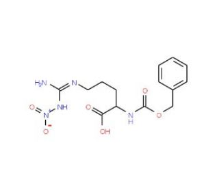 Z-Nomega-nitro-D-arginine (CAS 2279-08-5) - chemical structure image