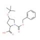 Z-O-tert-butyl-L-4-hydroxyproline (CAS 85201-91-8) - chemical structure image