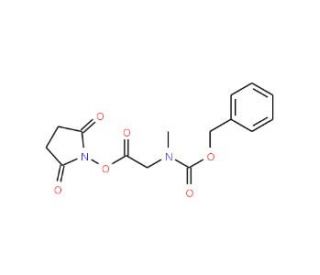 Z-Sar-OSu (CAS 53733-96-3) - chemical structure image