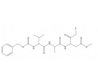 Z-VAD-FMK (CAS 187389-52-2) - chemical structure image