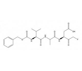 Z-VAD(OH)-FMK (CAS 634911-81-2) - chemical structure image