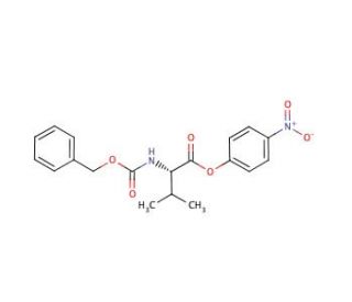 Z-Val-ONp (CAS 10512-93-3) - chemical structure image