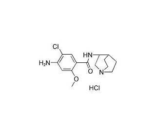 Zacopride hydrochloride (CAS 101303-98-4) - chemical structure image
