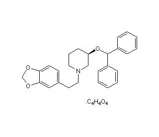 Zamifenacin fumarate (CAS 127308-98-9) - chemical structure image
