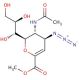 Zanamivir Azide Methyl Ester - chemical structure image