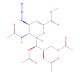 Zanamivir Azide Triacetate Methyl Ester (CAS 130525-58-5) - chemical structure image