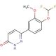 Zardaverine (CAS 101975-10-4) - chemical structure image