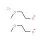 Zinc 2-methoxyethoxide, 5% w/v in 2-methoxyethanol (CAS 129918-15-6) - chemical structure image