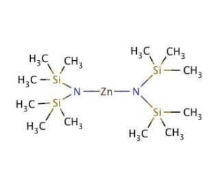 Zinc bis[bis(trimethylsilyl)amide] (CAS 14760-26-0) - chemical structure image
