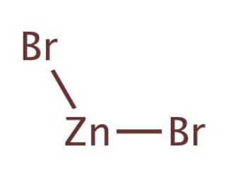 Zinc bromide (CAS 7699-45-8) - chemical structure image