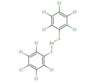 Zinc chlorothiophenolate (CAS 117-97-5) - chemical structure image