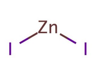 Zinc iodide (CAS 10139-47-6) - chemical structure image