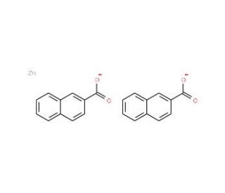 Zinc naphthenate (CAS 12001-85-3) - chemical structure image