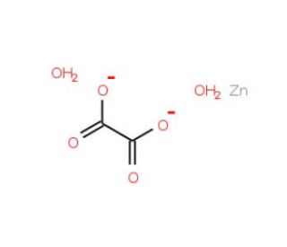 Zinc Oxalate Dihydrate (CAS 55906-21-3) - chemical structure image