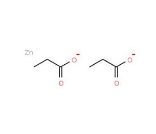 Zinc propionate (CAS 557-28-8) - chemical structure image