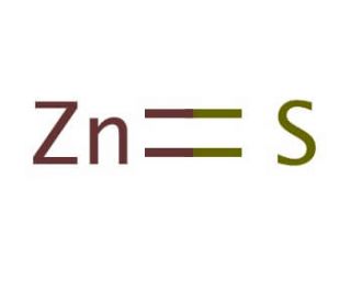 Zinc sulfide (CAS 1314-98-3) - chemical structure image