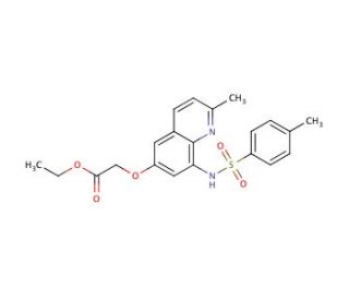 Zinquin ethyl ester, ultra pure (CAS 181530-09-6) - chemical structure image