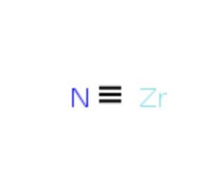 Zirconium nitride (CAS 25658-42-8) - chemical structure image