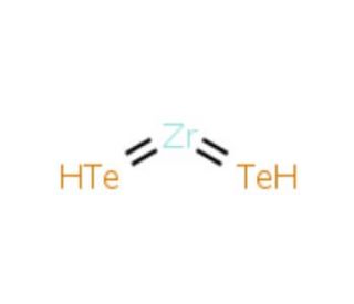 Zirconium telluride (CAS 32321-65-6) - chemical structure image
