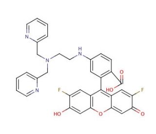 ZnAF-2F (CAS 443302-09-8) - chemical structure image