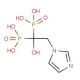 Zoledronic acid, anhydrous (CAS 118072-93-8) - chemical structure image