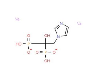 Zoledronic acid disodium (CAS 165800-07-7) - chemical structure image