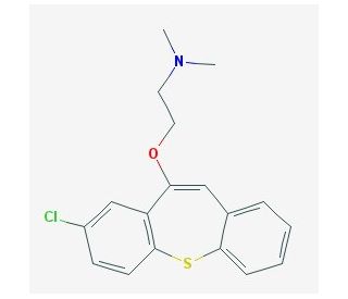 Zotepine (CAS 26615-21-4) - chemical structure image