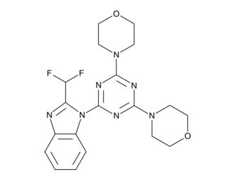 ZSTK 474 (CAS 475110-96-4) - chemical structure image