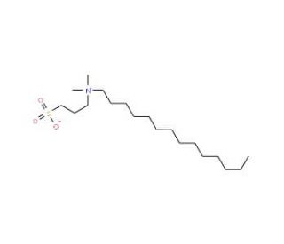 Zwittergent 3-14 detergent (CAS 14933-09-6) - chemical structure image