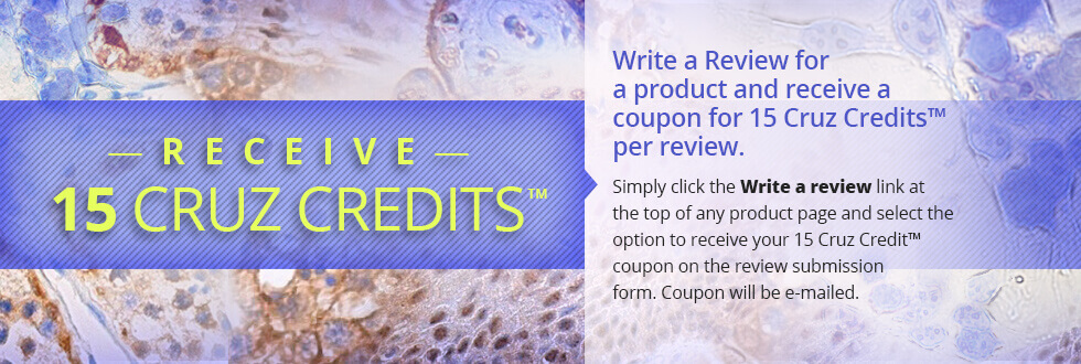 Receive 15 CRUZ credits for writing a review.